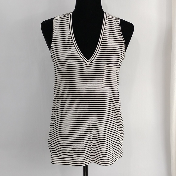 Madewell Tops - Madewell Whisper Cotton V-Neck Pocket Tank